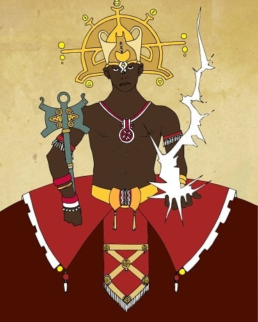 Xangô na mitologia iorubá